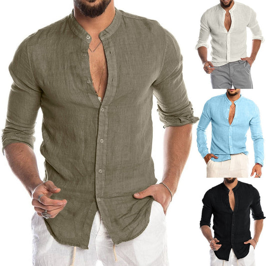 Zomerse Verfrissing: Heren Lente-Zomer Shirt