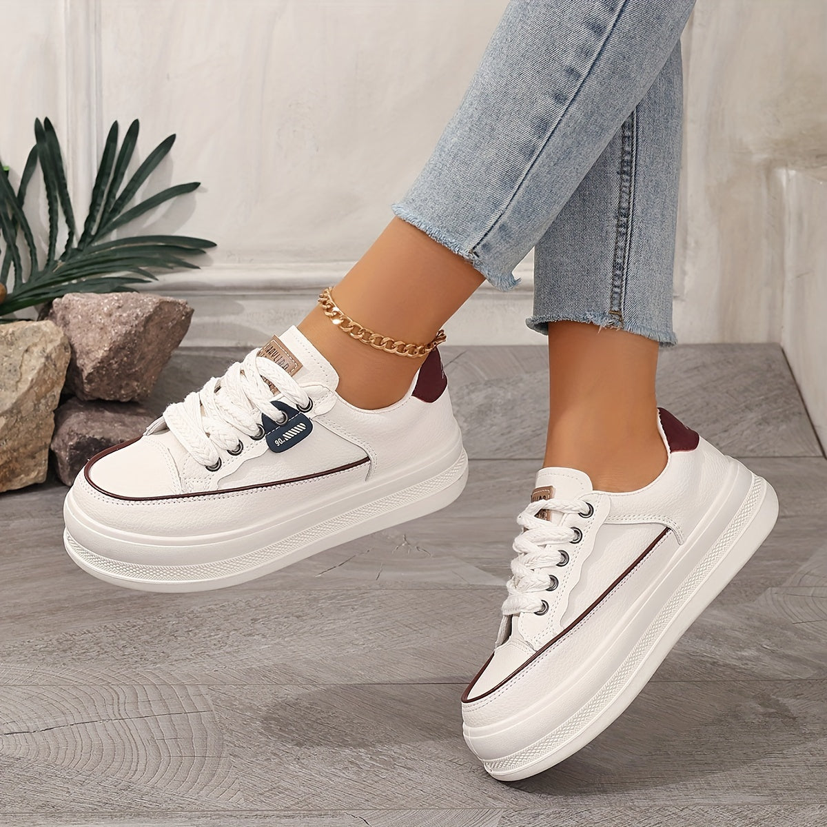 Witte Orthopedische Sneakers - Jamille