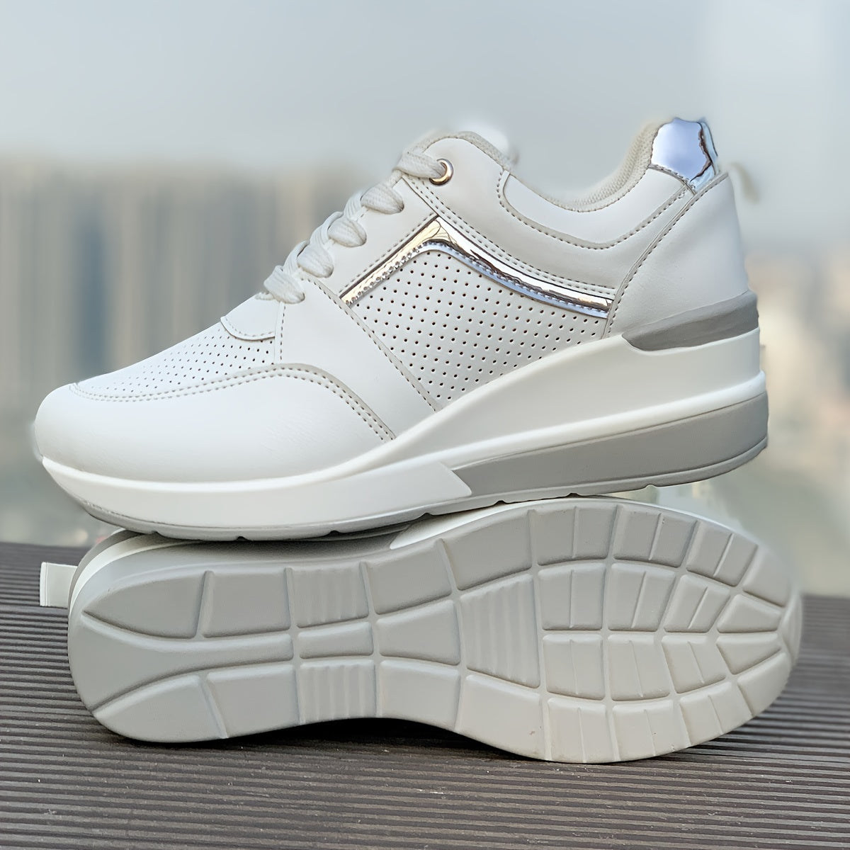 Witte Orthopedische Sneakers - Clarice