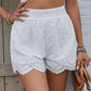 Wit Zomerse Strandshort - Bella