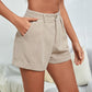 Abrikozen Textuur Shorts - Mia