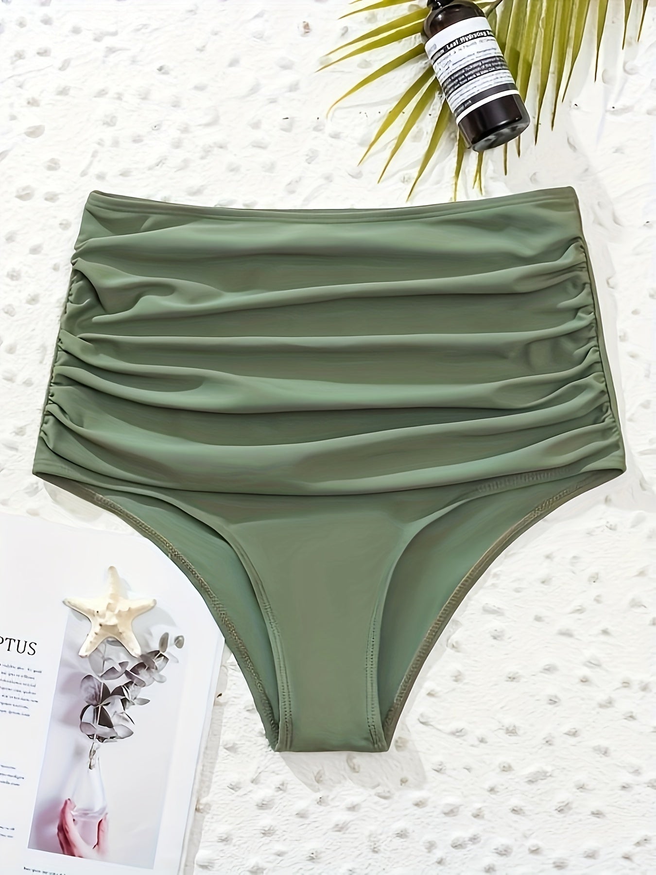 Groene Hoge Taille Bikini - Noor