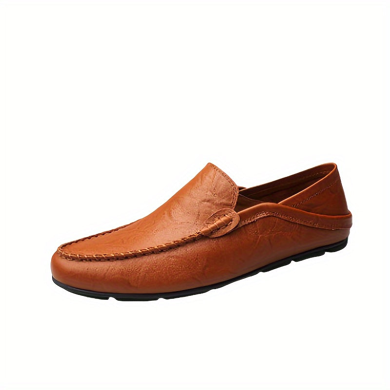 Zwarte Leren Loafers - Noah