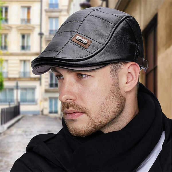 Ultra-Modern Luxe Leren Baret: Herdefinieer Elegantie