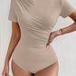 Abrikoos Slim Bodysuit - Noa