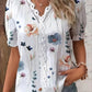 Lichtgroene Boho Blouse - Ella