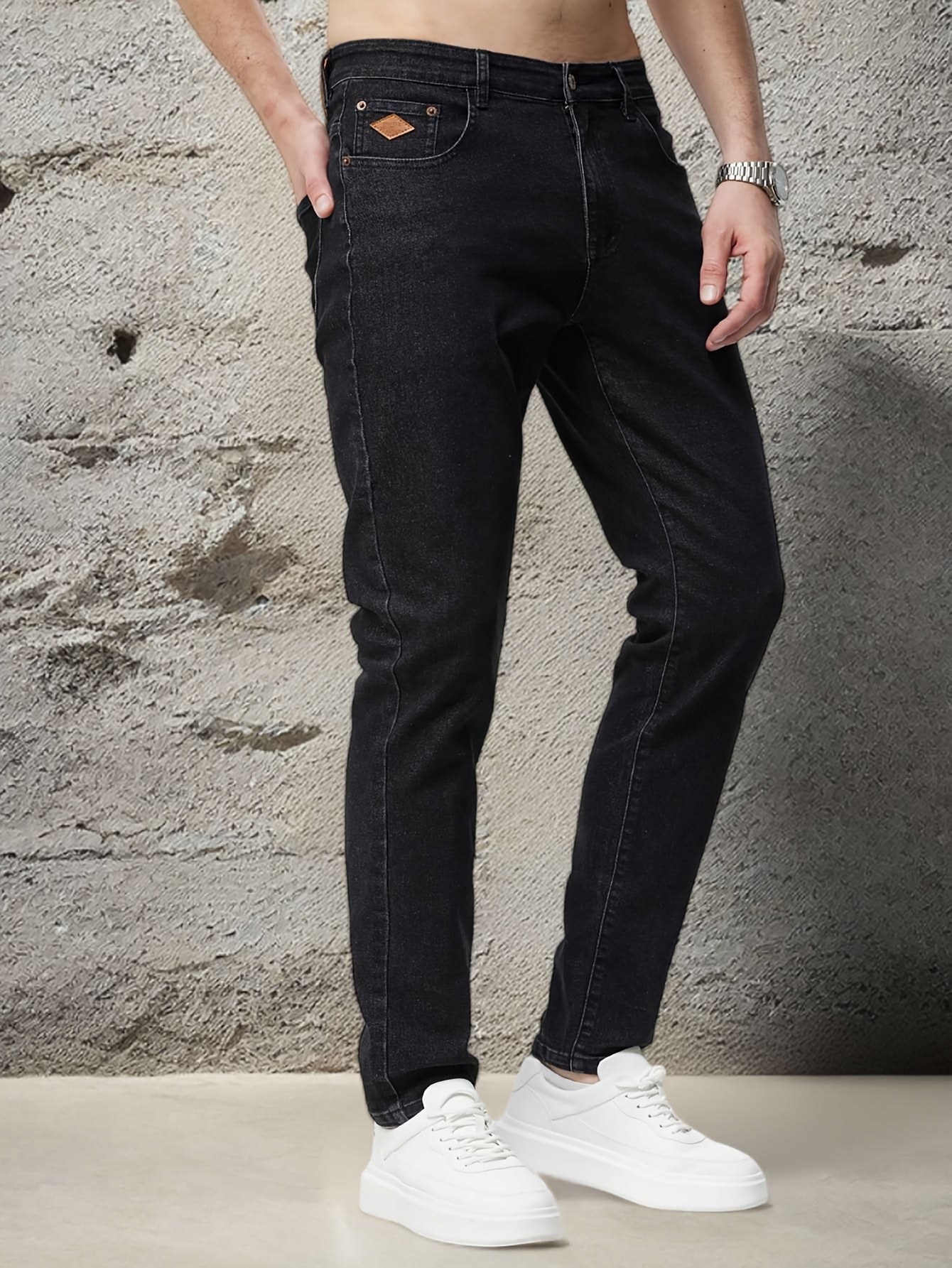 Zwarte Denim Jeans - Lucas