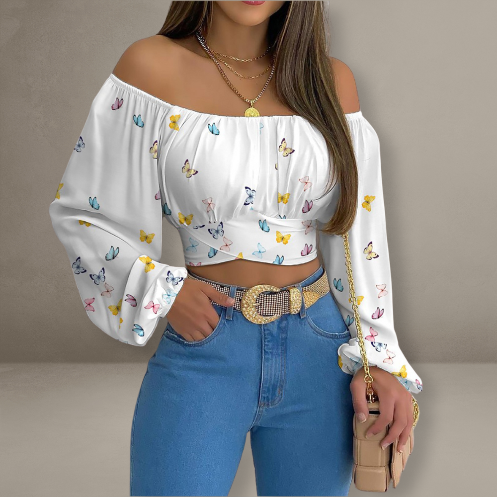 Marlyn - Witte Off-Shoulder Top