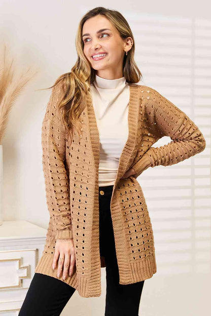 Chic Ribbel Cardigan: Elegant & Tijdloos