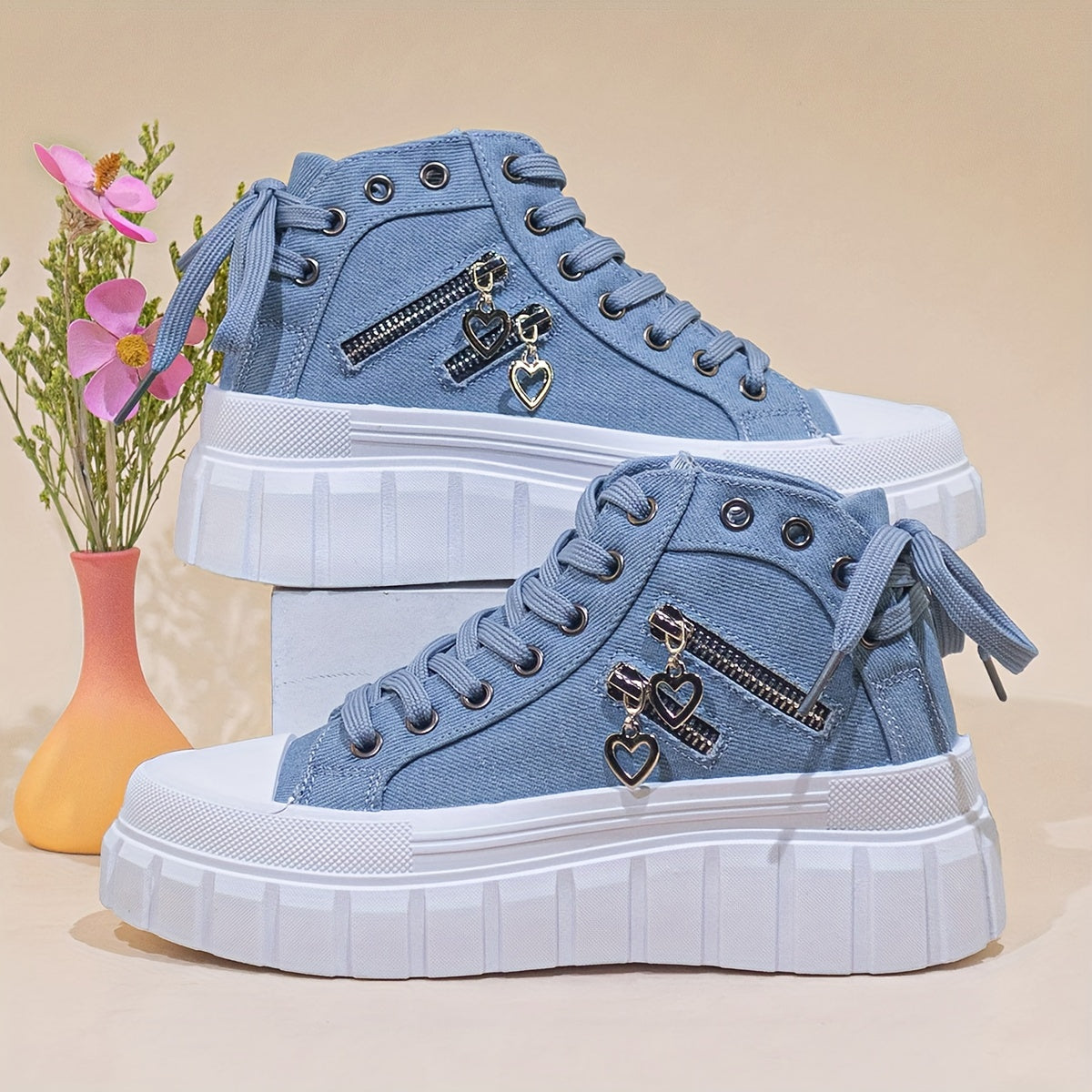 Blauwe Orthopedische Sneakers - Nora