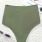 Groene Hoge Taille Bikini - Noor