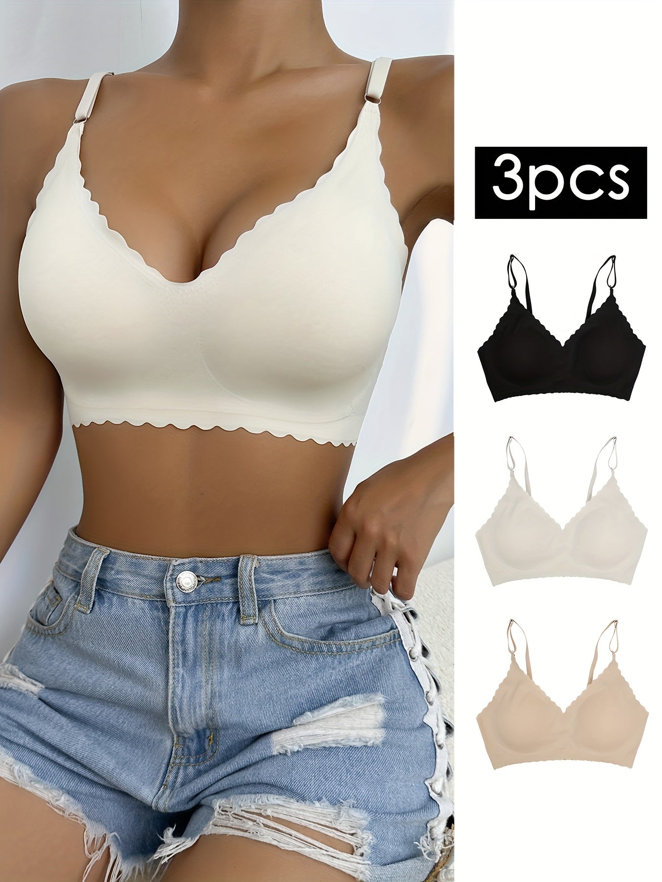 Naadloze Bralette Set - Livia