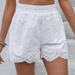 Wit Zomerse Strandshort - Bella