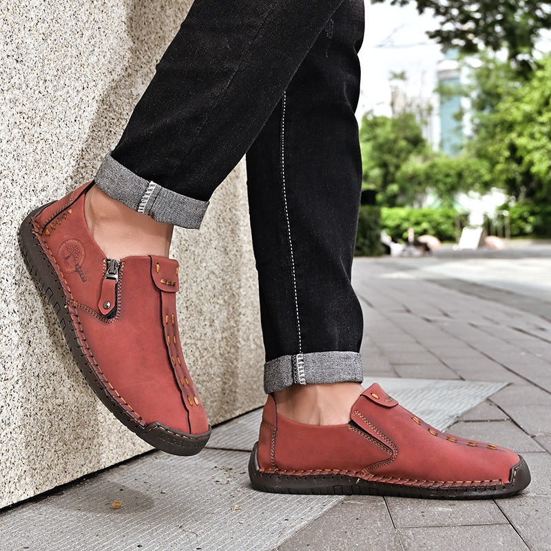 Rode Vintage Loafers - Hugo