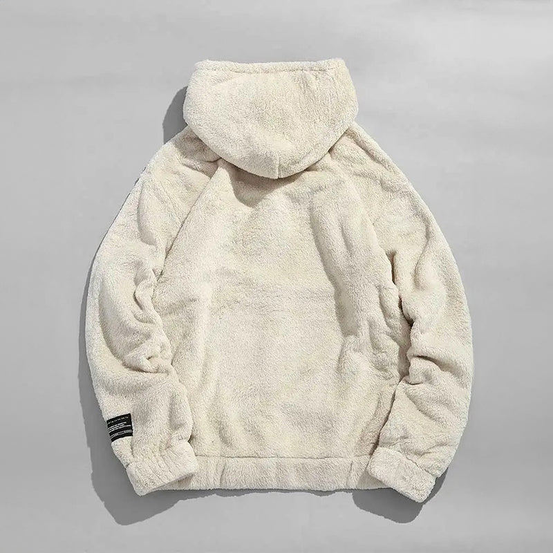 CozyCloud Deluxe Fleece Hoodie: Warmte Ontmoet Stijl