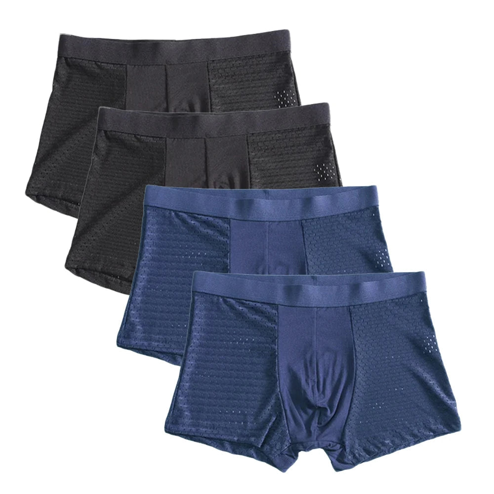 Max - Boxershorts in Grijs en Zwart