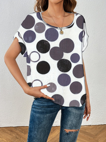 Witte Polkadot Blouse - Zoë