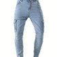 Lichtblauwe Skinny Jeans - Jens