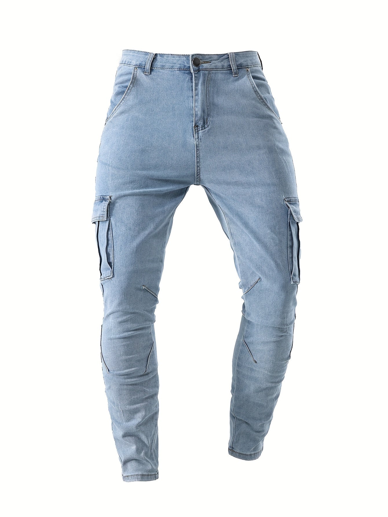 Lichtblauwe Skinny Jeans - Jens