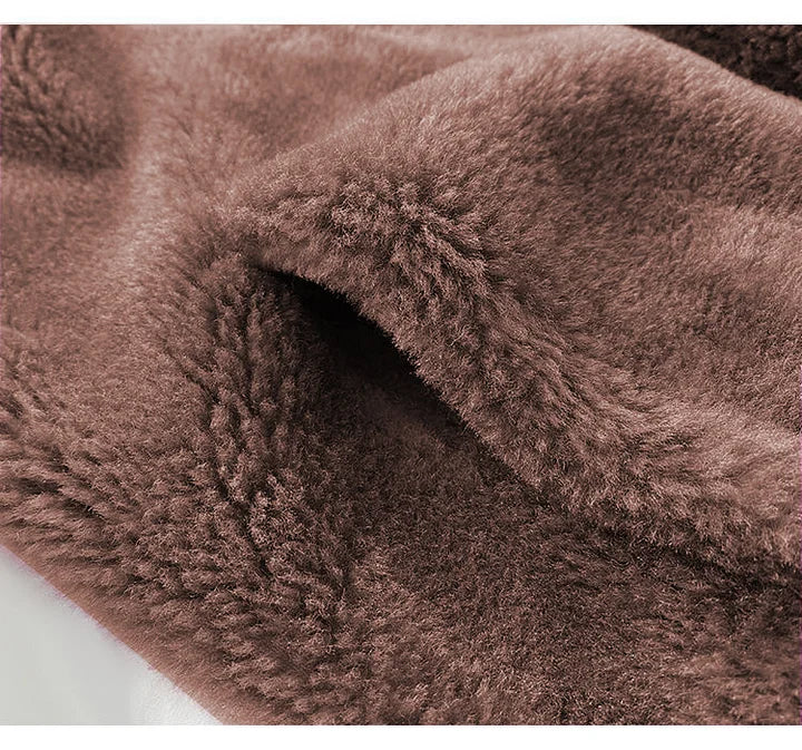 CozyZip: Luxe Fleece Warmte Trui met Elegante Verticale Kraag