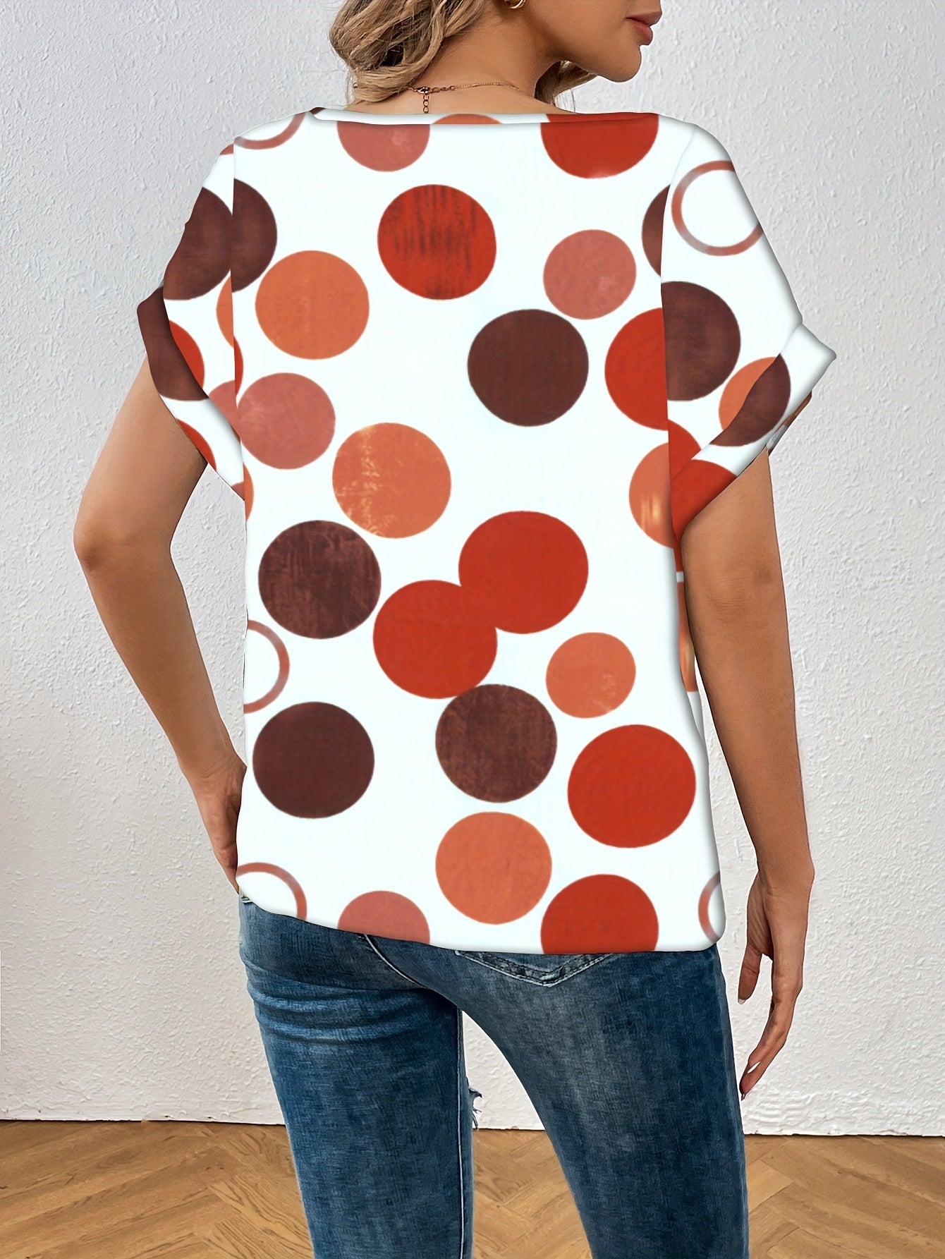 Witte Polkadot Blouse - Zoë