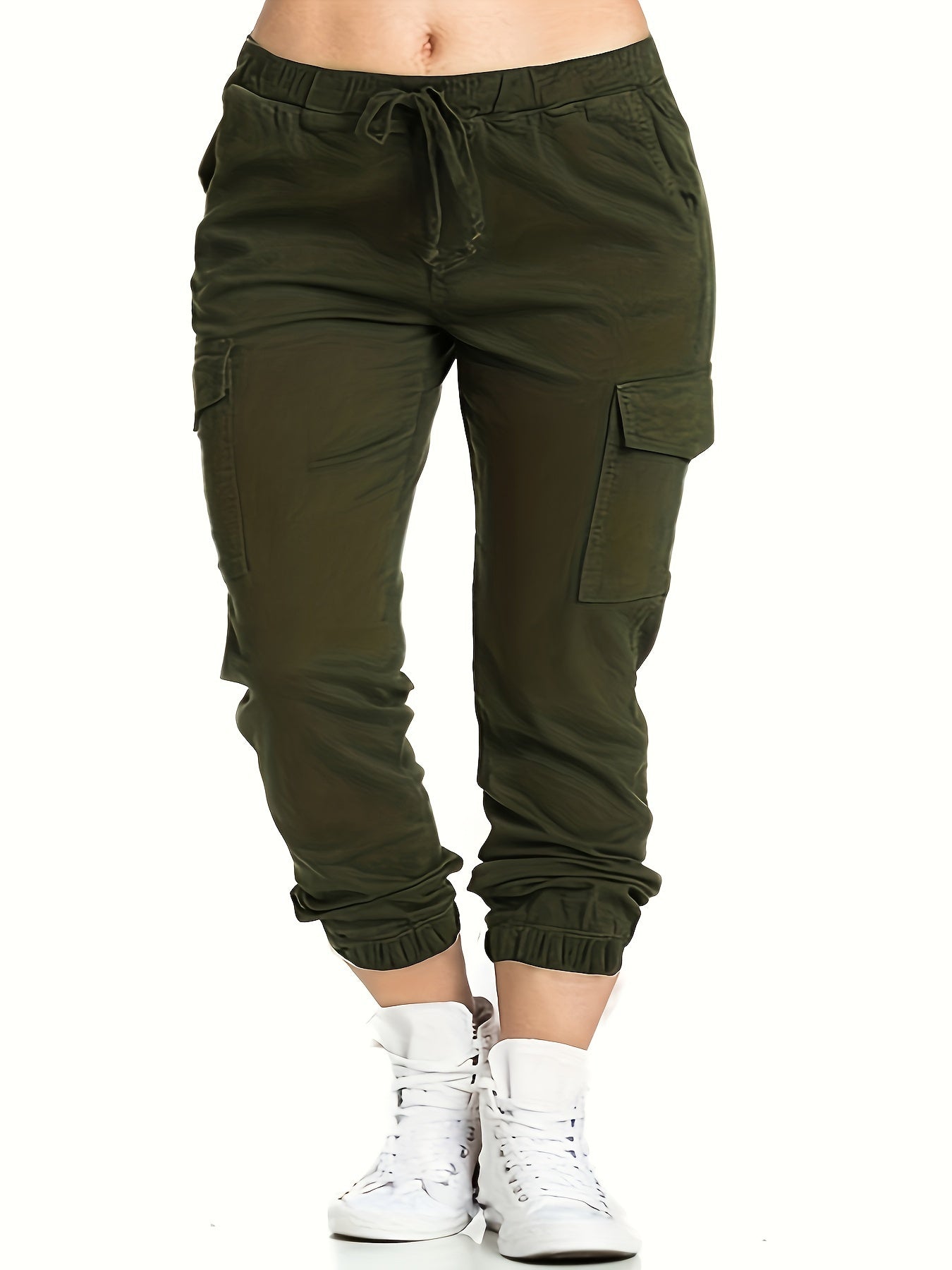 Zwarte Plus Size Joggers - Nina