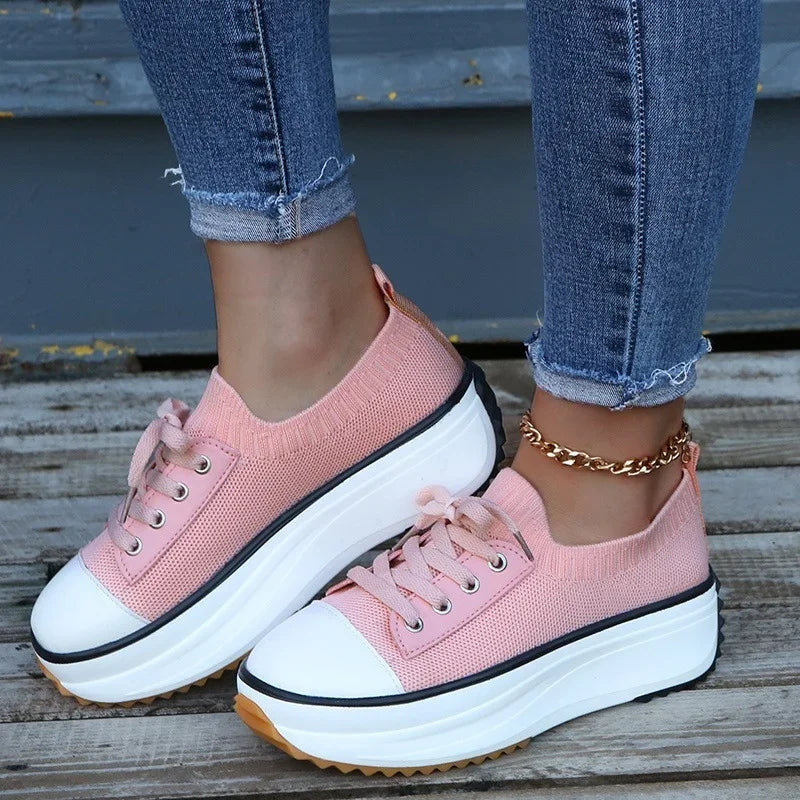 BreezeKnit Casual Sneakers: Lichtgewicht Comfort Ontmoet Stijl