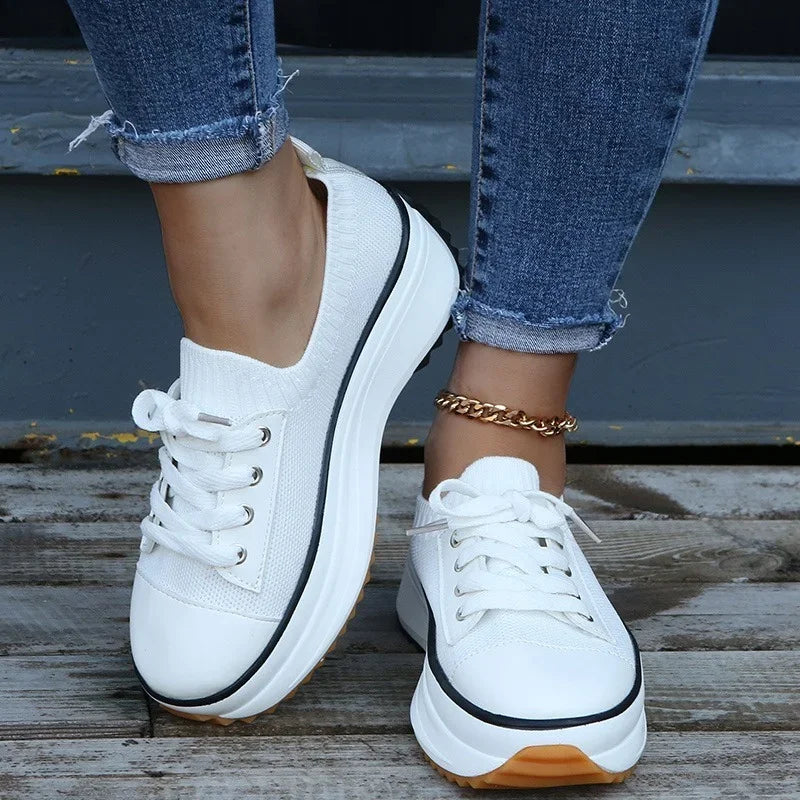 BreezeKnit Casual Sneakers: Lichtgewicht Comfort Ontmoet Stijl