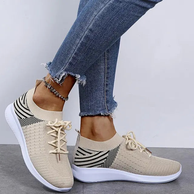 Zomerbries: Ultra-Comfortabele Dames Casual Hardloopsneakers