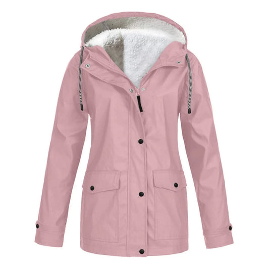 Chique VersaTrench: Dames Hooded Zip-Up Jas