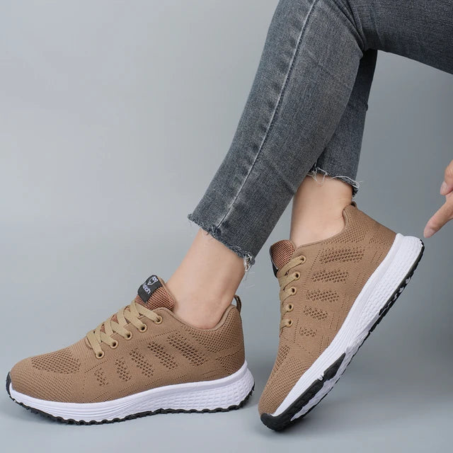 Orthopedische Dames Sneakers Luchtig Hemelsblauw - Eleanora