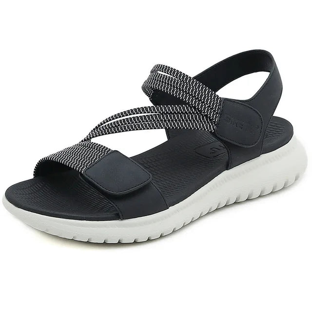 Zwarte Zomersandalen Lydia