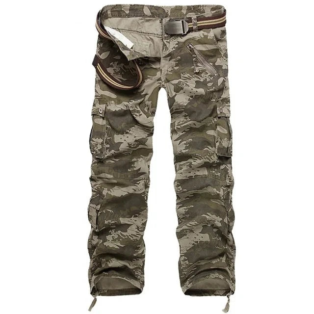 Donald - Grasgroene Camo Joggers