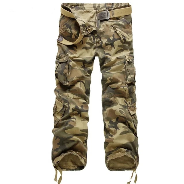 Donald - Grasgroene Camo Joggers