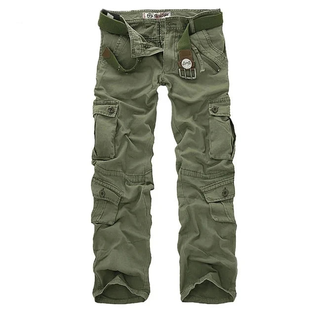 Donald - Grasgroene Camo Joggers