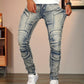 Staalblauwe Skinny Jeans - Max