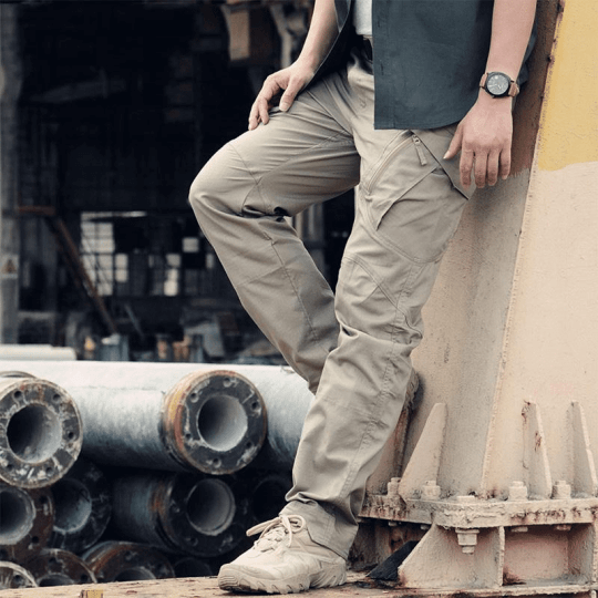 Max - Khaki Tactical Cargo Broek