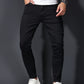 Slim Fit Gescheurde Jeans Blauw - Leo