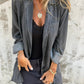 Trendy Denim Casual Suit Jacket