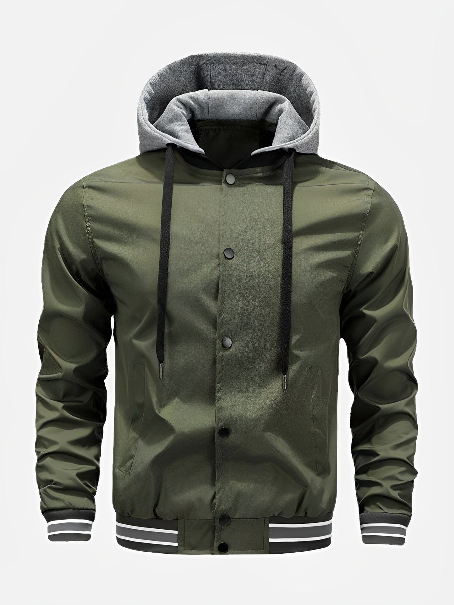 VersaFlex Hooded Bomber: Stijl & Aanpasbaarheid Verenigd