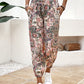 Bruine Boho Broek met Etnische Print - Sara