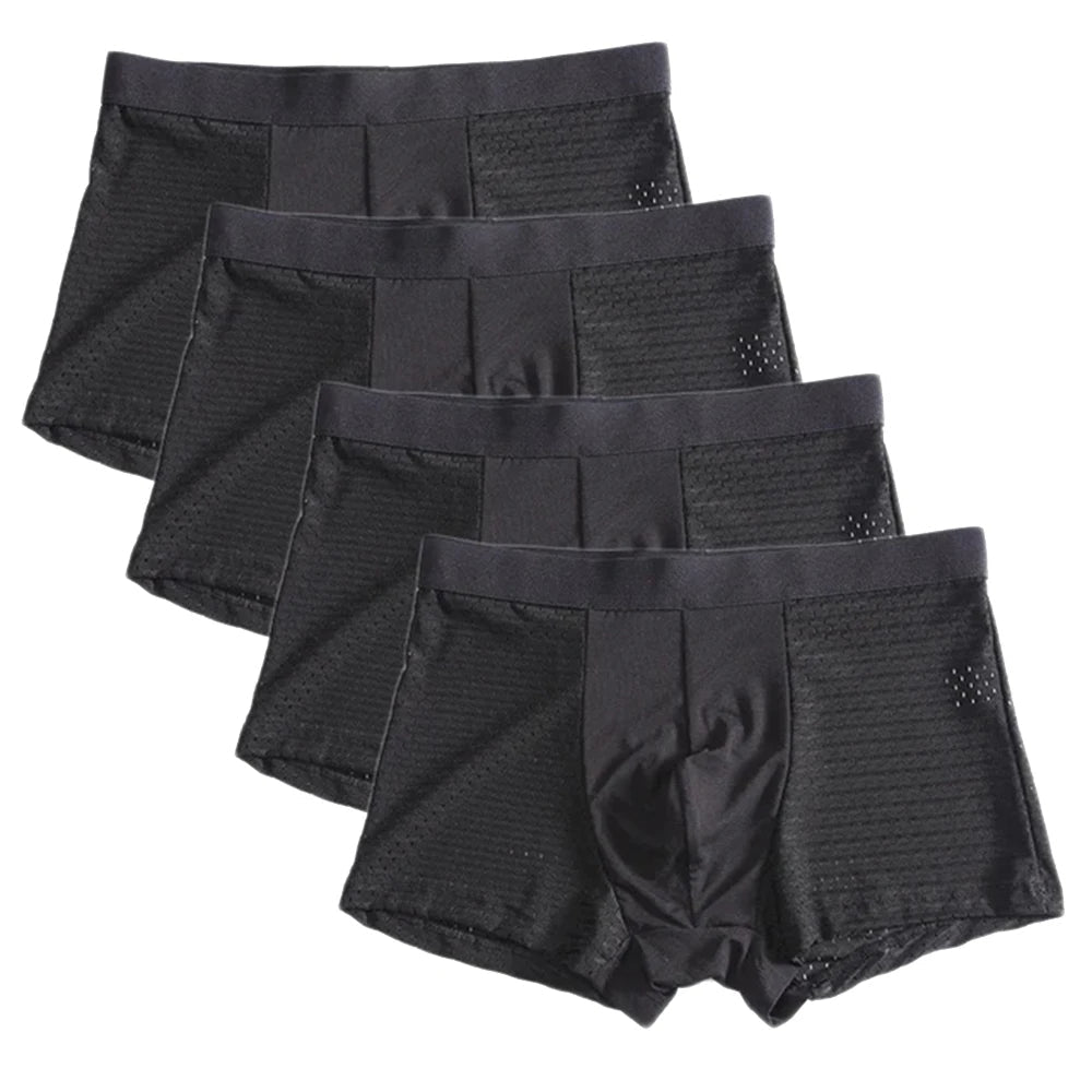 Max - Boxershorts in Grijs en Zwart