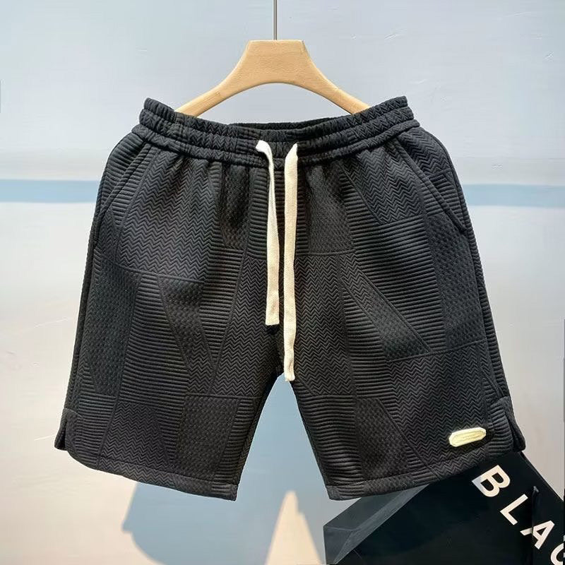 Victor - Zwarte Elegante Flex Shorts voor Heren