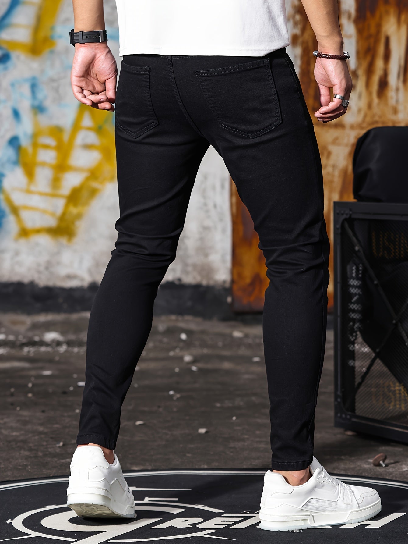 Skinny Jeans Zwart - Max