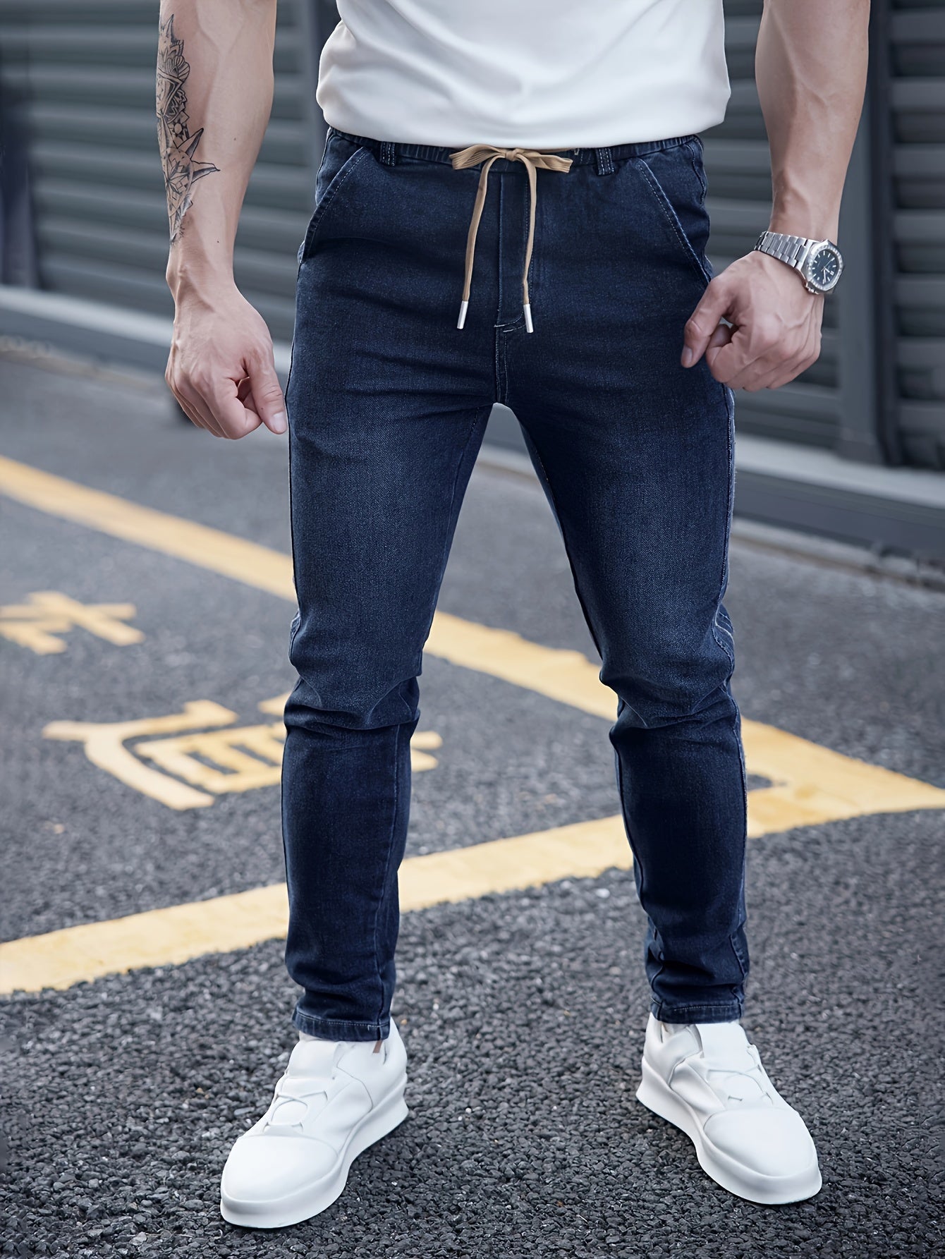 Zwarte Skinny Jeans - Milan