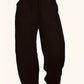 Donkerblauwe Plus Size Joggers - Emma