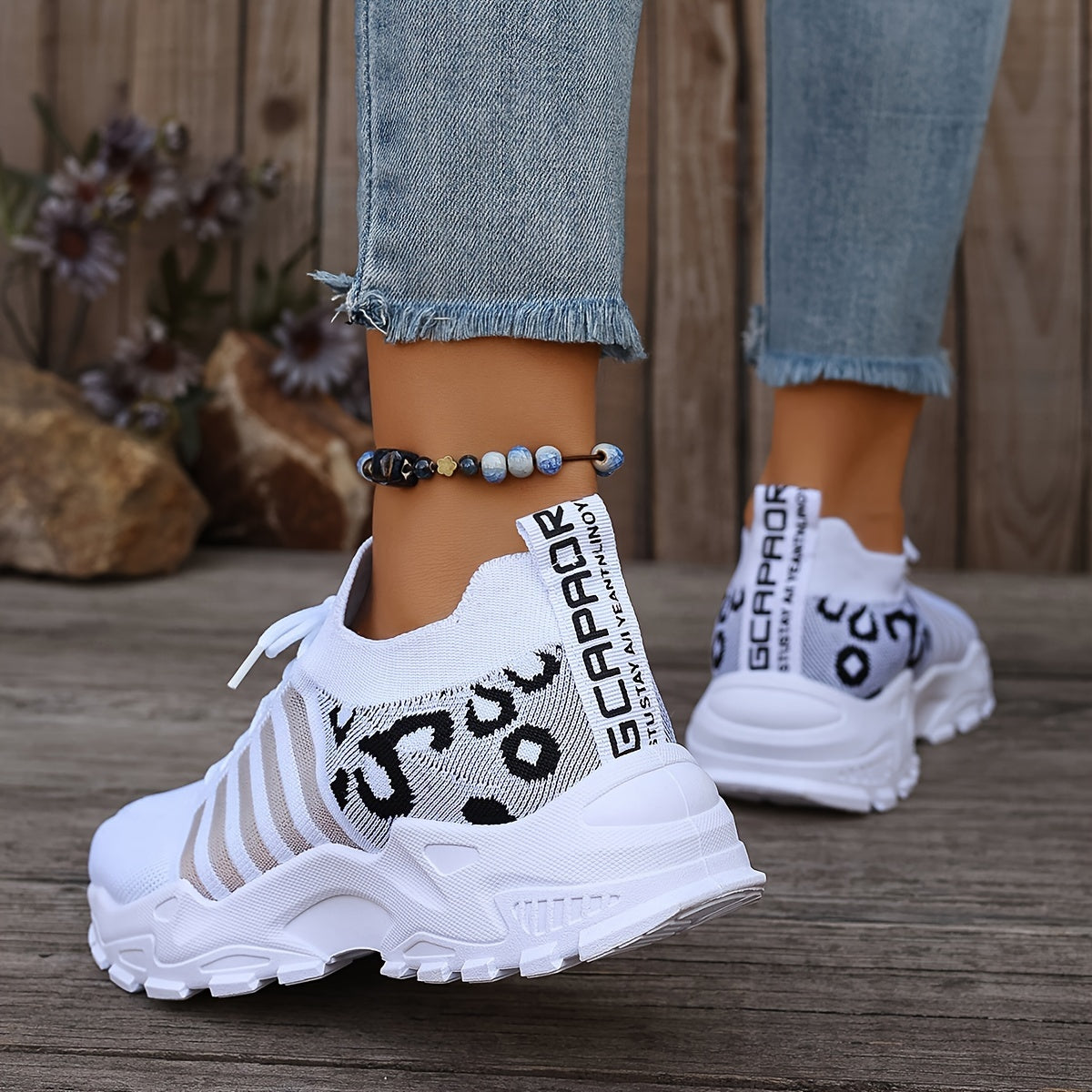 Witte Orthopedische Sneakers - Esmee