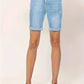 Blauwe Slim Fit Denim Shorts - Eva