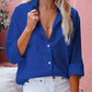 Felroze Knoopsluiting Blouse - Liv