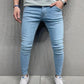 Slim Fit Katoenen Jeans Zwart - Noah